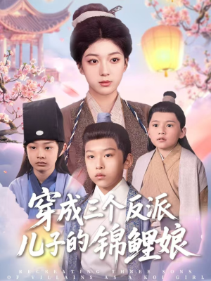 《穿成三个反派儿子的锦鲤娘》（80集）免费看短剧全集不停