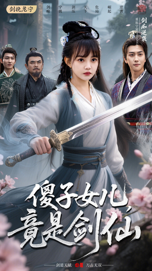 《傻子女儿竟是剑仙》（50集）在线追短剧全集不累