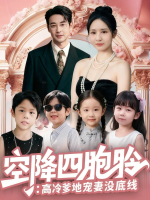 《空降四胞胎高冷爹地宠妻没底线》（75集）全集短剧免费看个够
