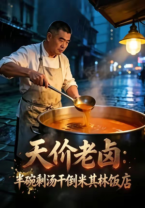 《天价老卤：半碗剩汤干倒米其林饭店》（34集）短剧一集接一集看